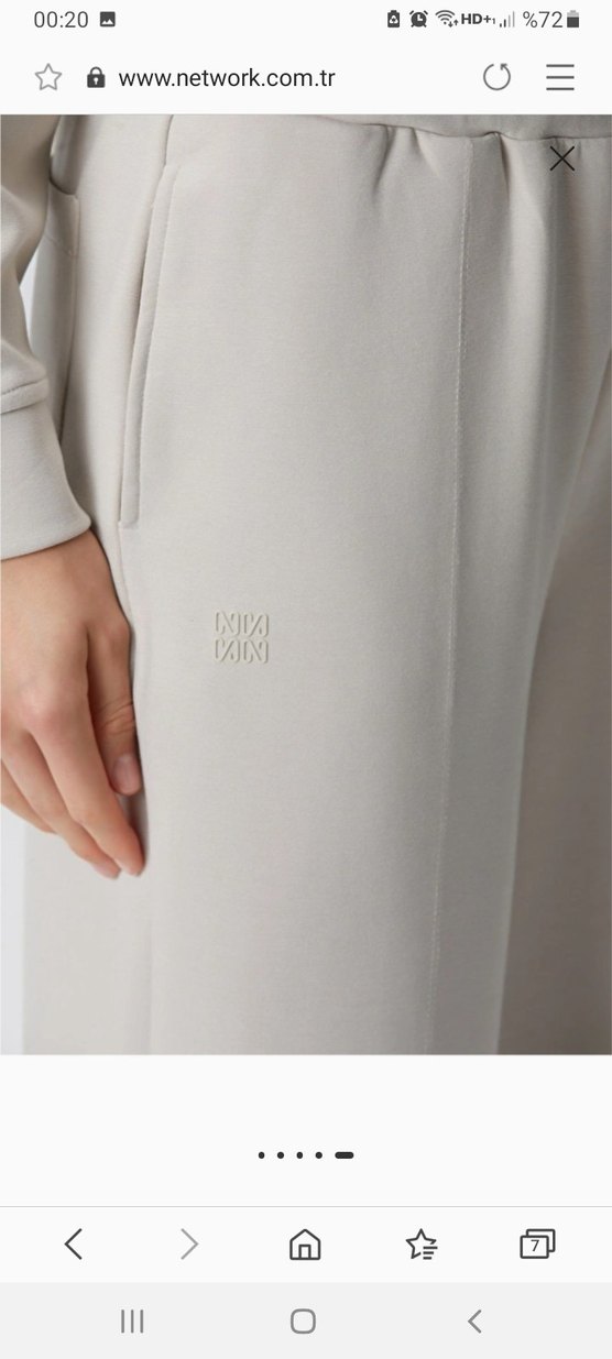 Bej Kadın Alt Eşofman - Görsel 5