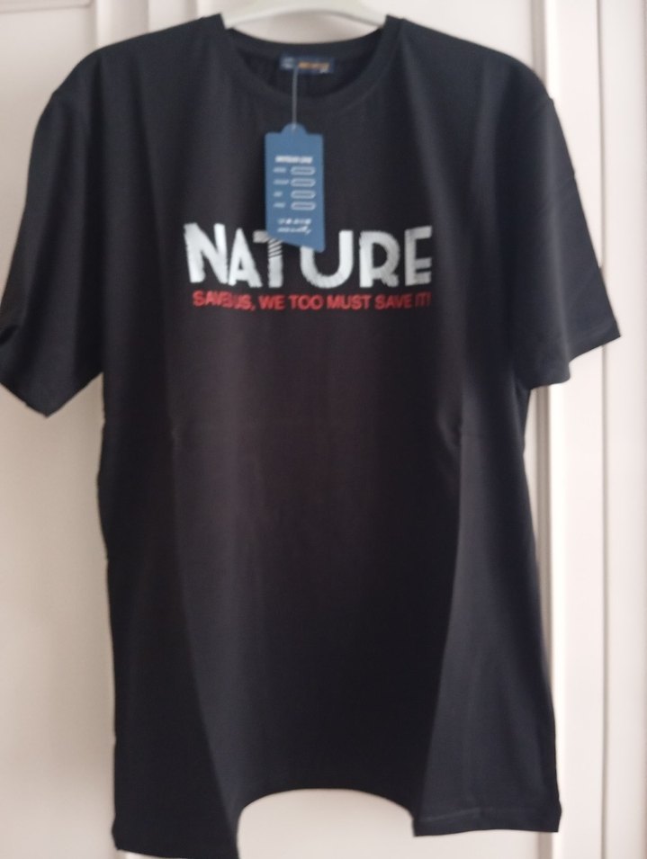 Siyah Erkek Tshirt - Görsel 2