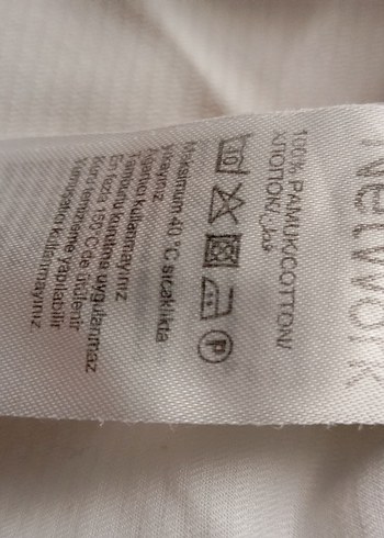 Düğmeli Beyaz Erkek Pamuk Gömlek - Görsel 4