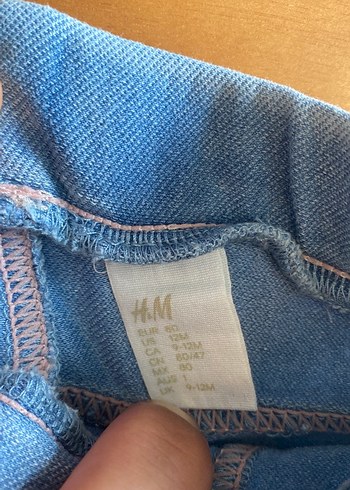 H&M H&M 3lü denim pantolon set
