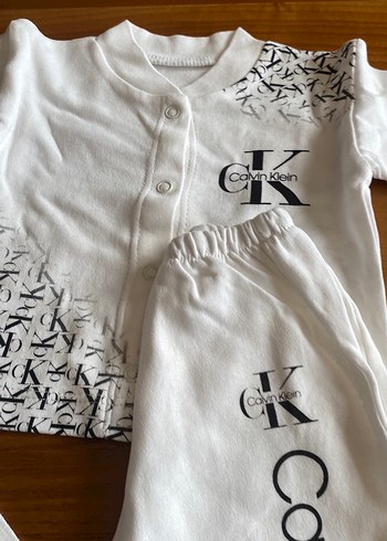 Calvin Klein Erkek Bebek 5'li Beyaz Hastane Seti - Görsel 3