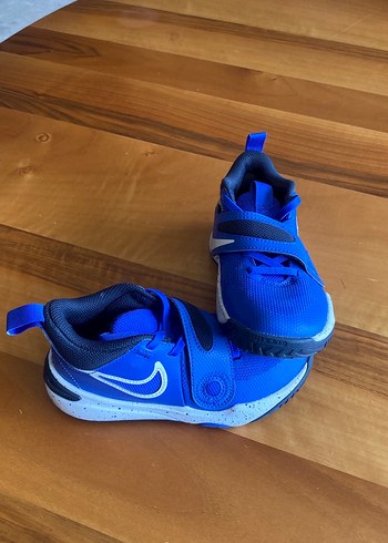 Nike Erkek Çocuk Mavi Cırt Cırtlı Spor Ayakkabı
