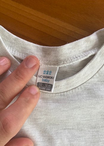 LC Waikiki Erkek Çocuk Gri Kısa Kollu Basic Tişört