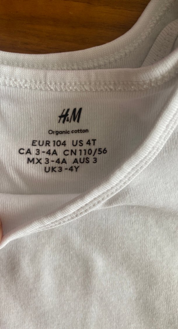 Beyaz Çocuk Kısa Kollu Atlet - Görsel 2