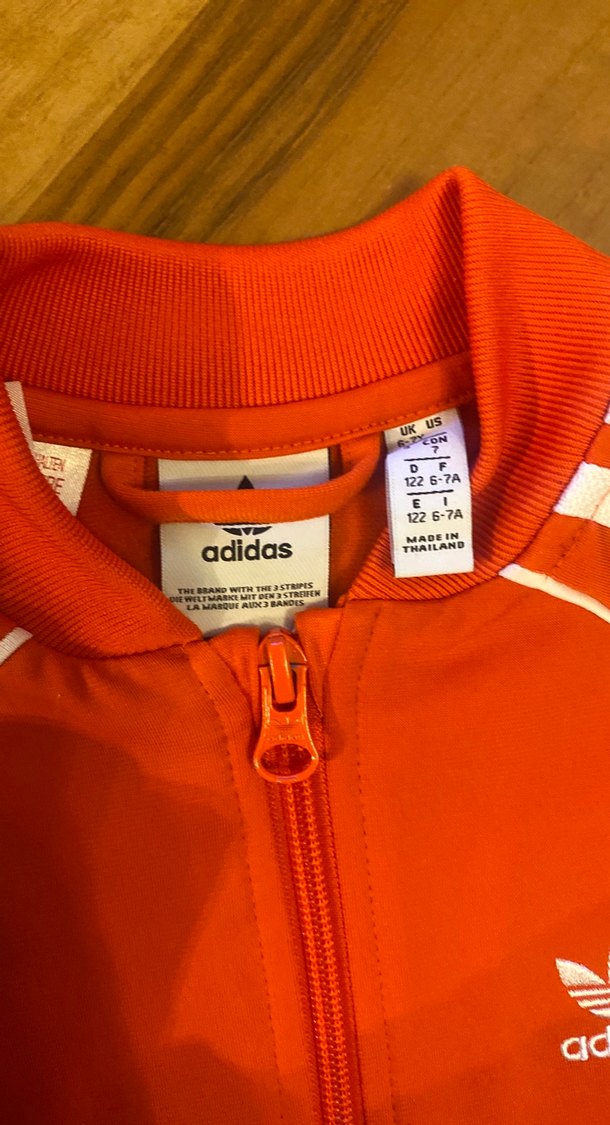 Turuncu Fermuarlı erkek-kız Eşofman Takımı - Görsel 2