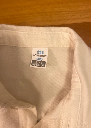 LC Waikiki Bej Erkek Çocuk Keten Gömlek
