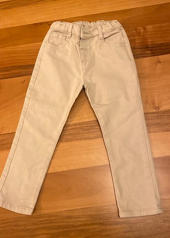 Bej Erkek Çocuk Regular Fit Denim Pantolon