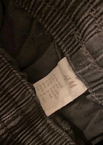 H&M Erkek Çocuk Kahverengi Rahat Kesim Pantolon