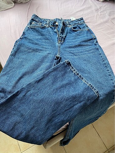 36 Beden geniş paça pantolon