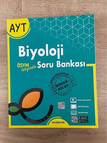 Ayt biyoloji endemik soru bankası
