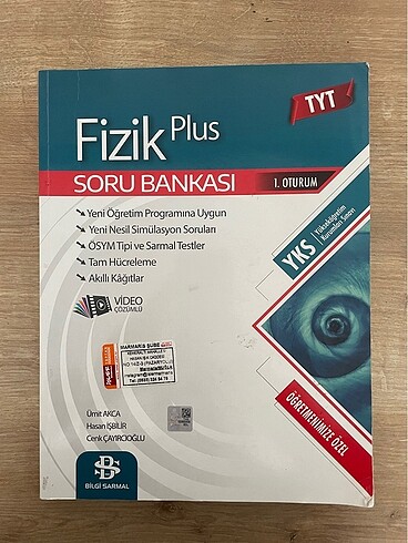 Bilgi sarmal tyt fizik plus soru bankası