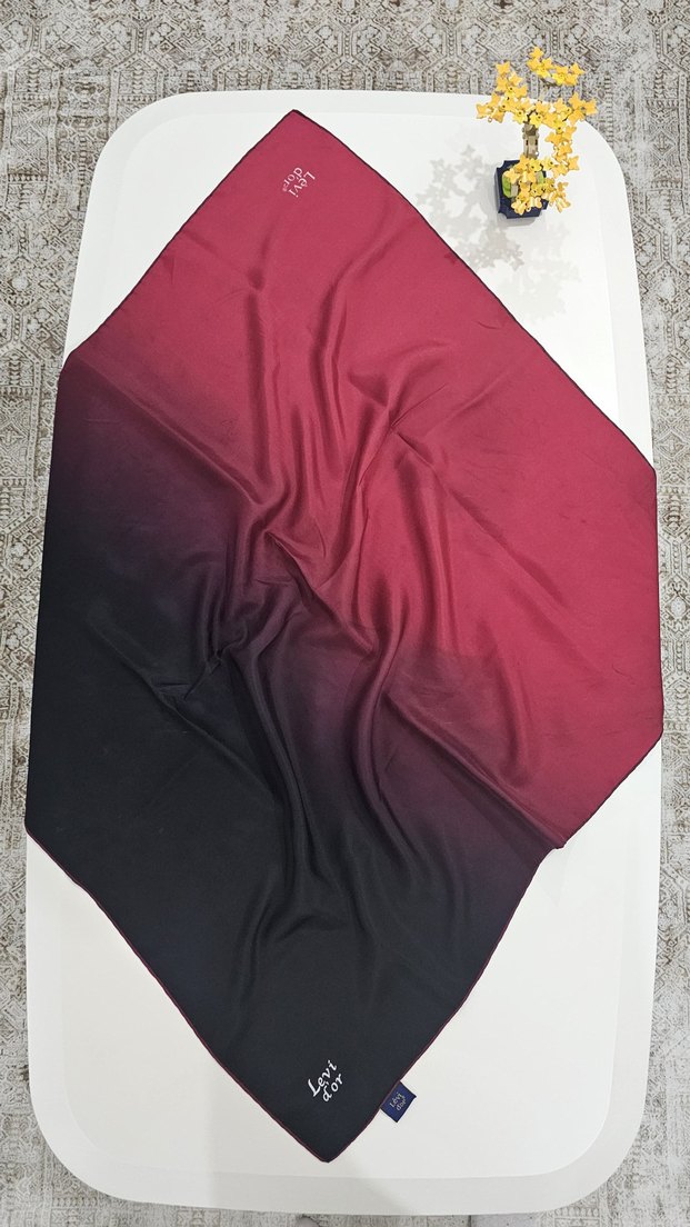 Levi'dor twil ipek eşarp - Görsel 2