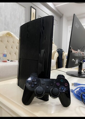 500 GB 22 oyunlu superslim PS3 