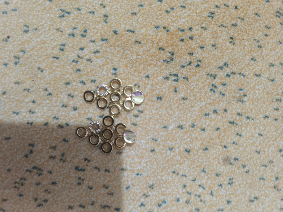 İşlemeli Zincir Detaylı Kadın kolye bileklik küpe set - Görsel 3