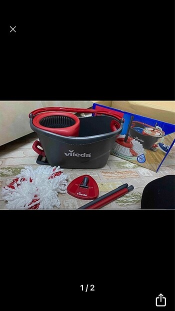 Vileda Turbo 2in1 pedallı set