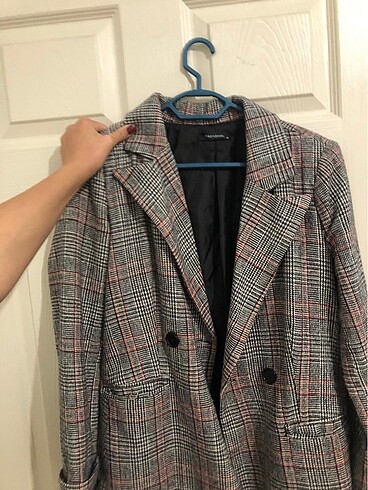 36 Beden gri Renk Blazer ceket
