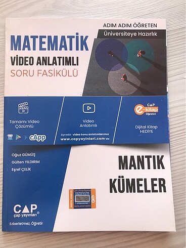 üniversite hazırlık fasikül mantik kümeler