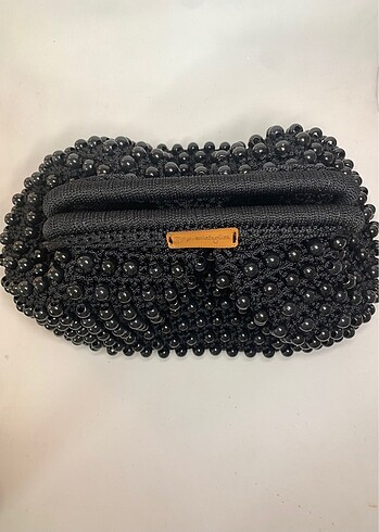 Boncuklu Pileli Clutch Çanta Satışta?????