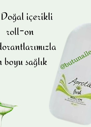 Doğal İçerikli Roll-On Vücut Deodorantı