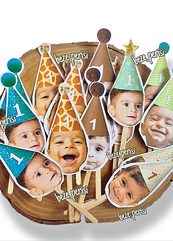 Fotoğraflı Caketopper 