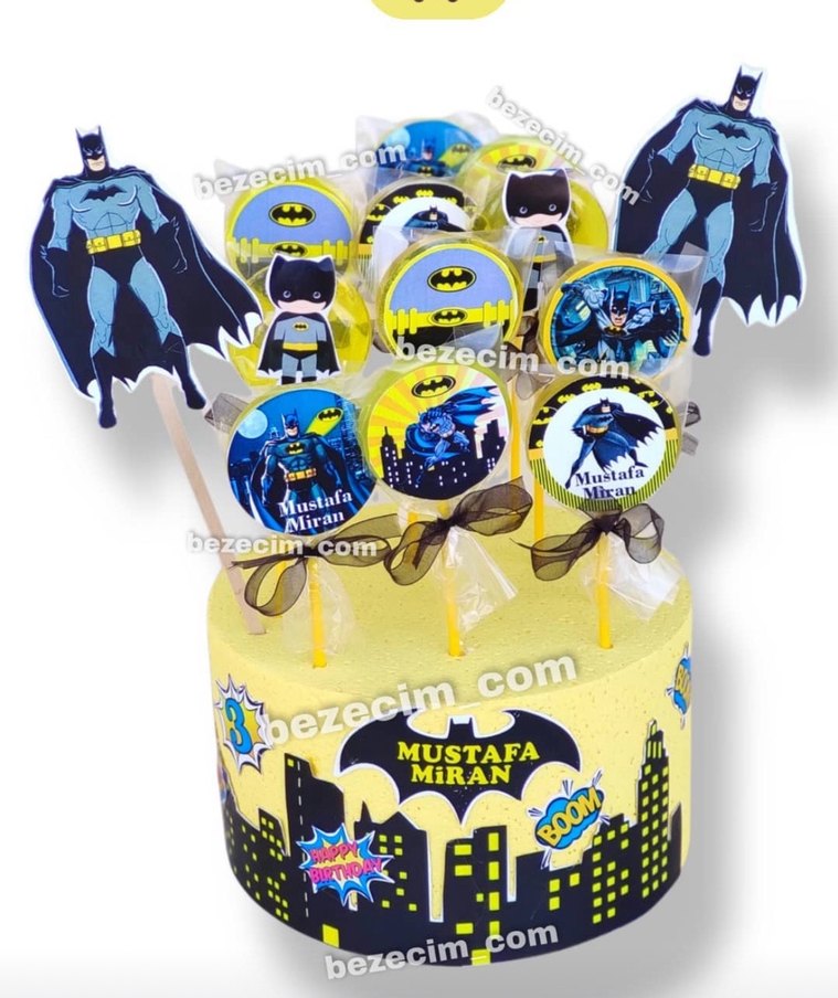 Batman Temalı Kumbara -lolipop - Görsel 2