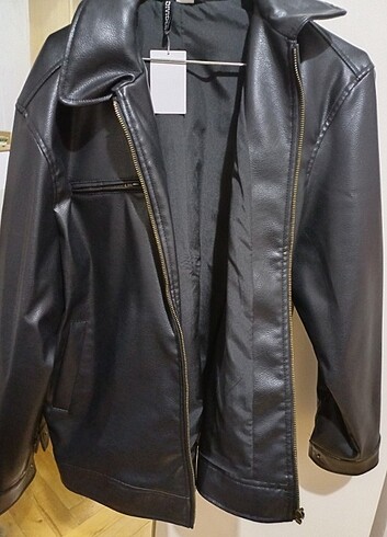 H&M H&M DERI CEKET