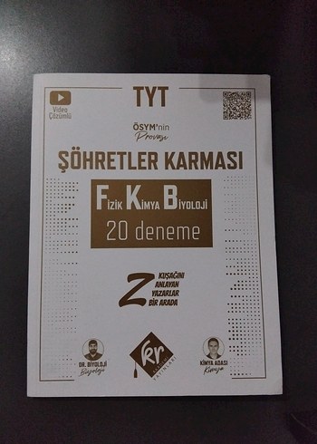 TYT Şöhretler Karması 20 Deneme Kitabı
