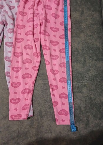 Pembe Barbie Desenli Kız Tayt - Görsel 3