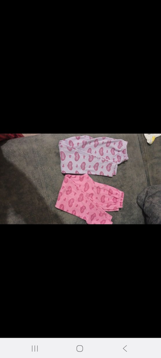 Pembe Barbie Desenli Kız Tayt - Görsel 2