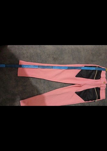 Pembe çocuk tayt pantolon - Görsel 5