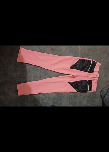 Pembe çocuk tayt pantolon - Görsel 3