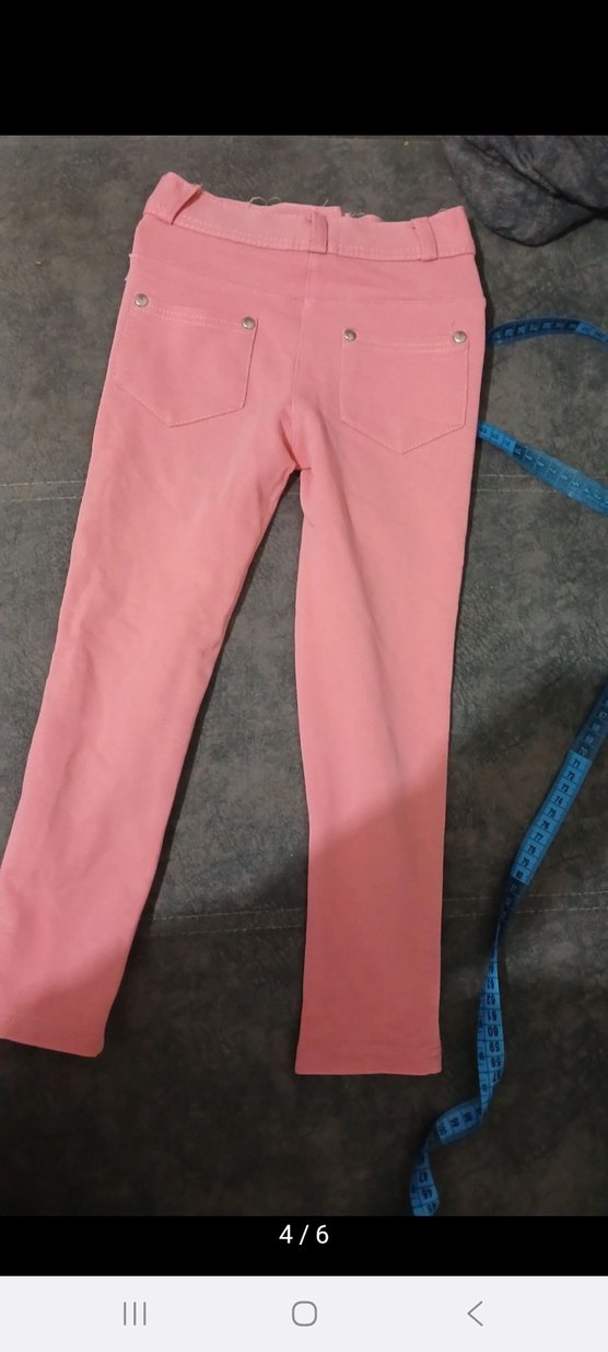 Pembe çocuk tayt pantolon - Görsel 4