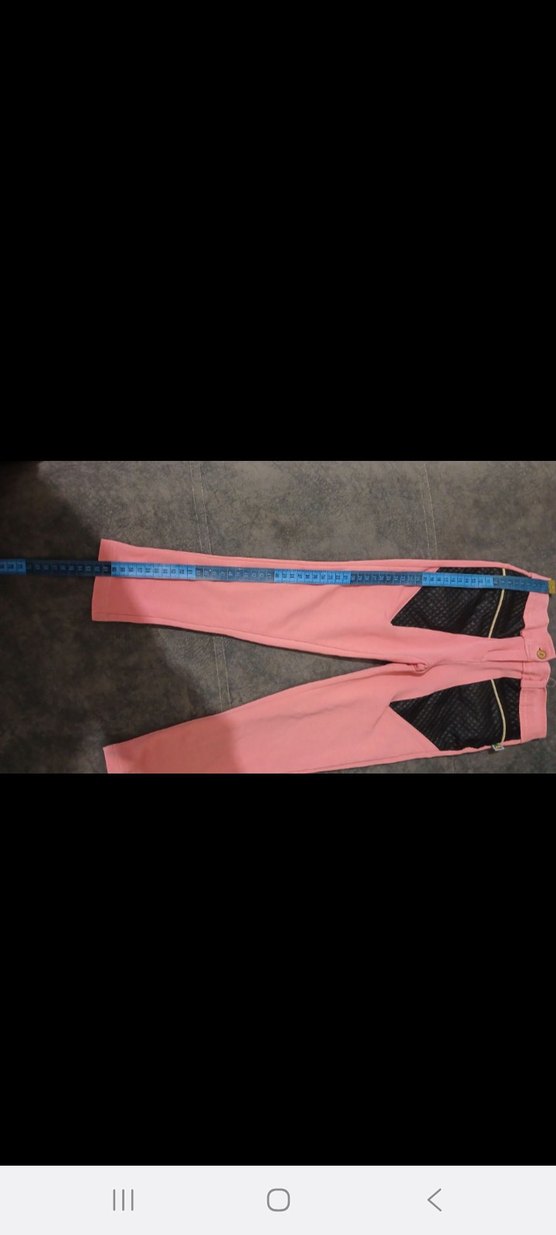 Pembe çocuk tayt pantolon - Görsel 5