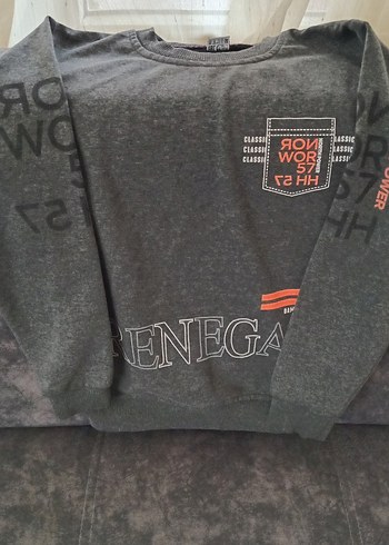 Gri Erkek Çocuk Sweatshirt - Görsel 2