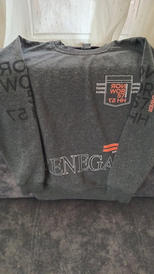 Gri Erkek Çocuk Sweatshirt - Görsel 2