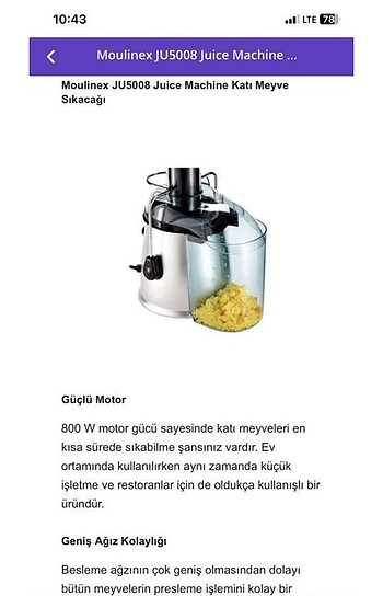 Meyve sıkacağı - Görsel 2