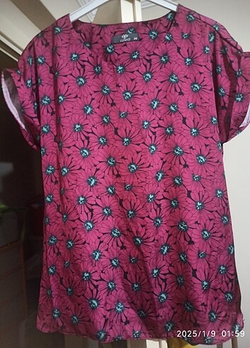 Pembe bluz 