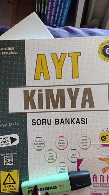 ayt kimya testi