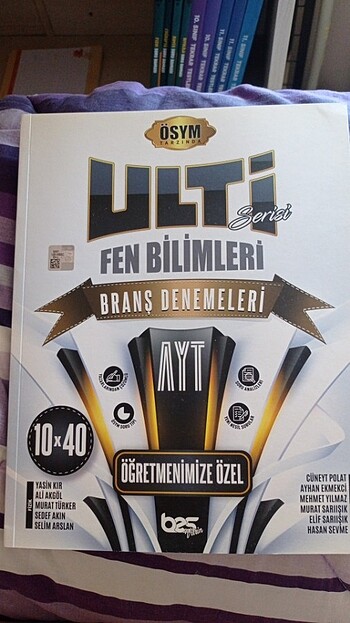 ayt fen denemeleri