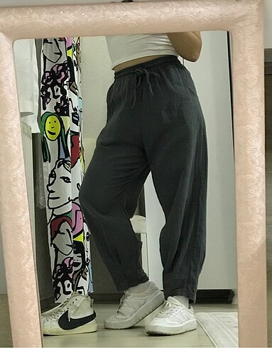 Muslin pantolon