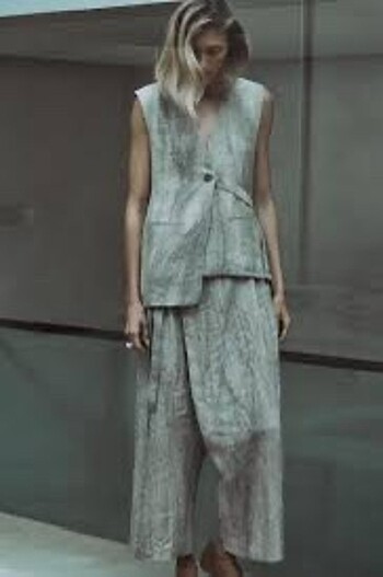 s Beden gri Renk #zara #takım
