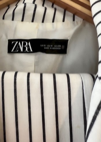 Çizgi Desenli keten Kadın Takım - Görsel 7