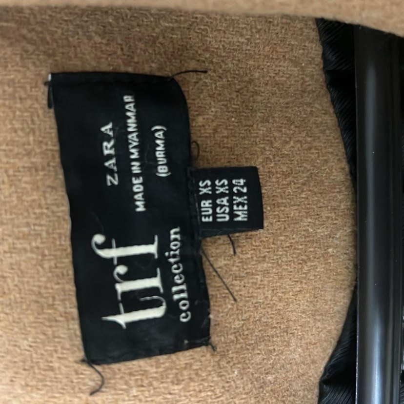 Zara Bej Klasik Kaban - Görsel 5