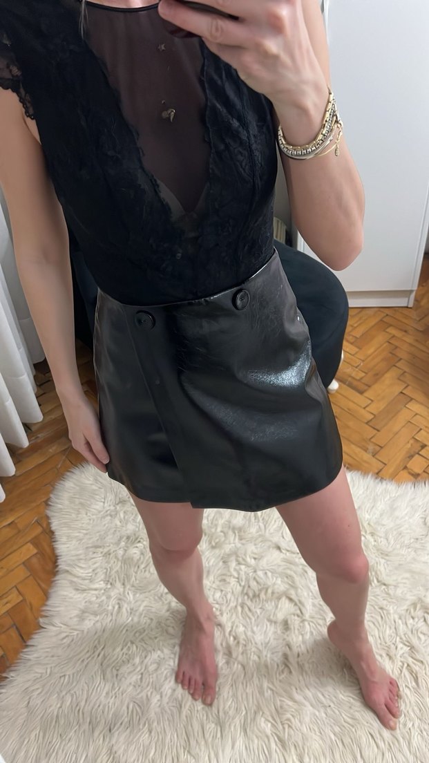 Siyah Dantelli Midi Gotik Kadın İç Giyim - Görsel 5