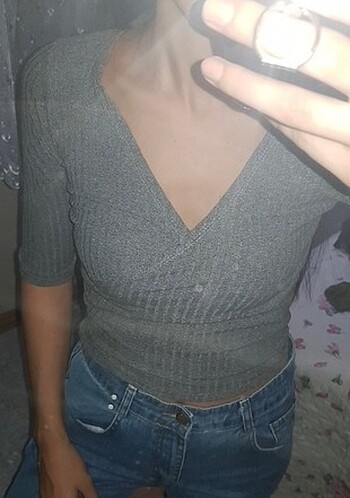 Bershka Kruvaze crop