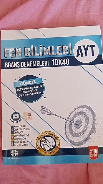 BİLGİ SARMAL AYT FEN BİLİMLERİ BRANŞ DENEMESİ