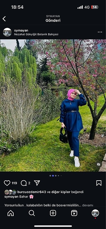 Indigo scuba kumaş takım