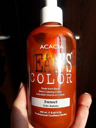 Jean's color sunset