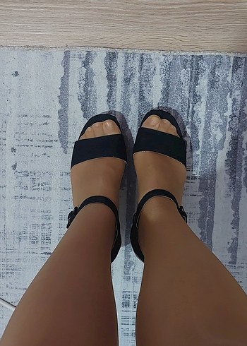 H&M Siyah Topuklu Kadın Ayakkabı - Görsel 6