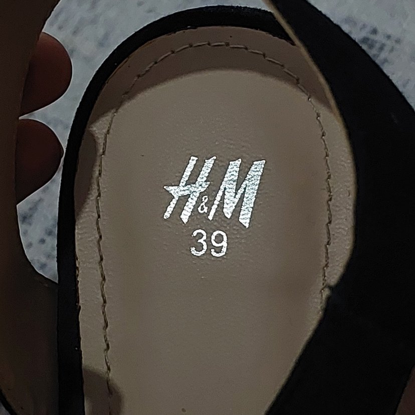H&M Siyah Topuklu Kadın Ayakkabı - Görsel 3